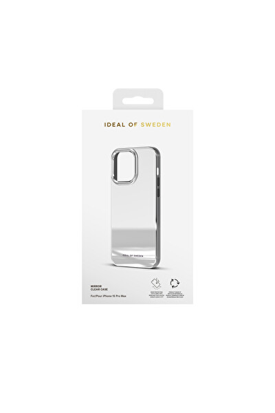 Ideal of Sweden iPhone 15 Pro Max Gümüş Telefon Kılıfı