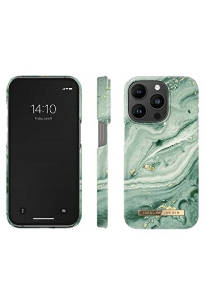 Ideal of Sweden Fashion Case iPhone 14 Pro Mint Yeşili Telefon Kılıfı