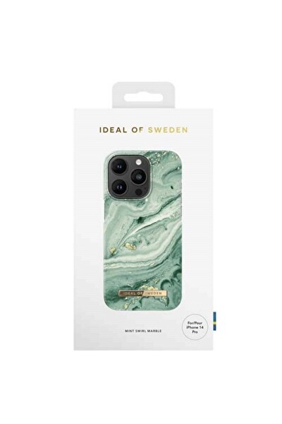 Ideal of Sweden Fashion Case iPhone 14 Pro Mint Yeşili Telefon Kılıfı