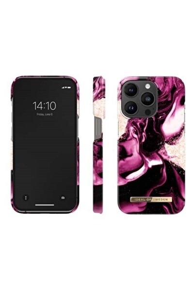 Ideal of Sweden Fashion Case iPhone 14 Pro Pembe Telefon Kılıfı