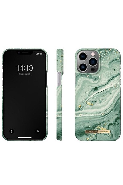 Ideal of Sweden Fashion Case iPhone 13 Pro Max Mint Yeşili Telefon Kılıfı