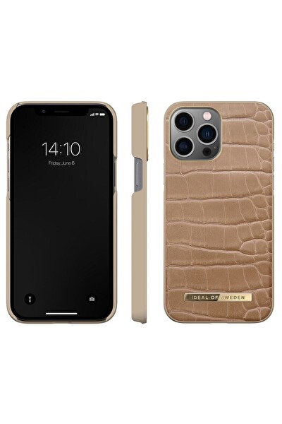 Ideal of Sweden iPhone 13 Pro Max Krem Telefon Kılıfı