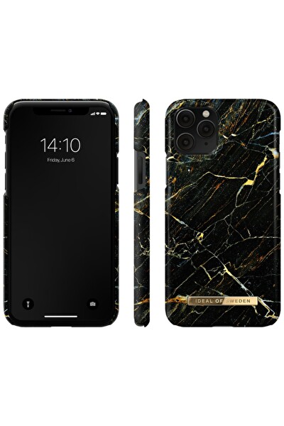 Ideal of Sweden iPhone 11 Pro - Xs - X Uyumlu Kristal Siyah Telefon Kılıfı