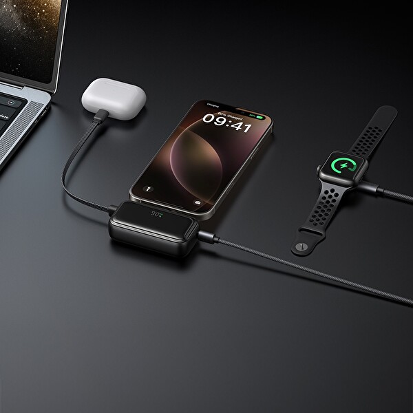 Mcdodo MC-7760 5000mAh 22.5W Dahili Kablolu Taşınabilir Powerbank