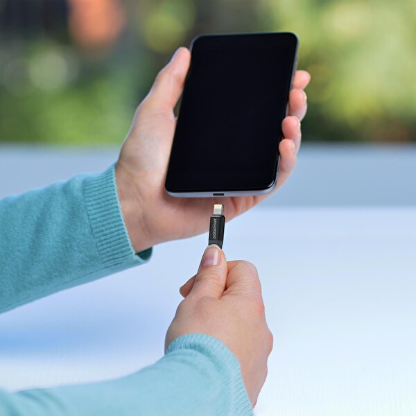 Polosmart PBS410 20W Gri Type-C To Lightning Ultra Hızlı Data - Şarj Kablosu