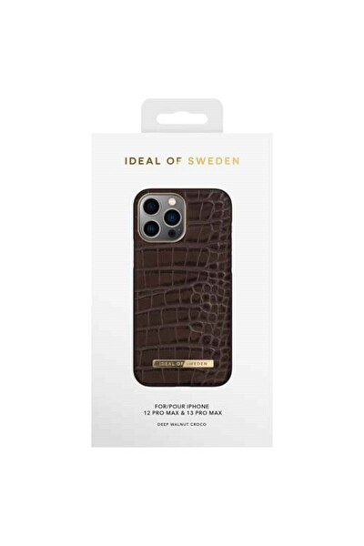 Ideal of Sweden iPhone 12 - 13 Pro Max Kahverengi Telefon Kılıfı