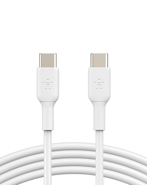 Belkin Boost Charge 60W USB-C 1 M Şarj Kablosu Beyaz