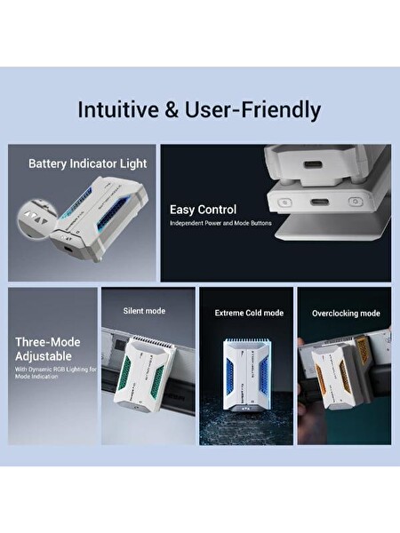 GameSir FX5 Termoelektrik Soğutucu X5 Controller Serisi ile Uyumlu Telefon Switch