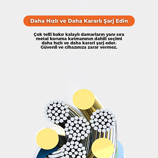 ScHitec 6A 100W Apple Uyumlu Type-C To Lightning 3M Hızlı Data - Şarj Kablosu