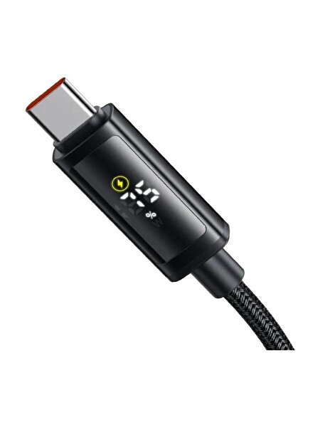 Mcdodo CA-8000 100W USB-C Type-C LED Ekranlı Şarj Data Kablosu 1.2 M