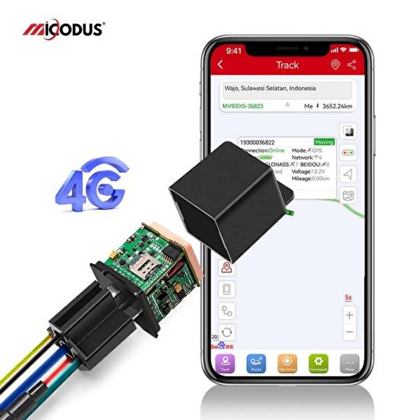 Micodus MV930/G Dahili Motor Blokajlı GPS Uydu Takip Cihazı