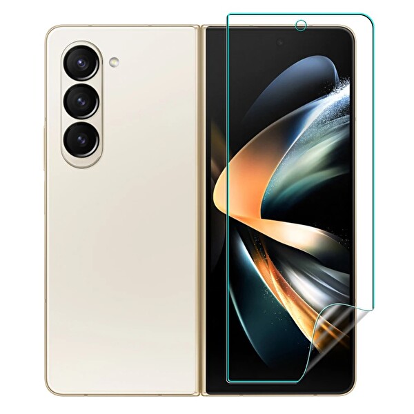 Rova Vivo X Fold 3 Uyumlu Ön-Arka Body Şeffaf Ultra Ekran Koruyucu Nano Jelatin