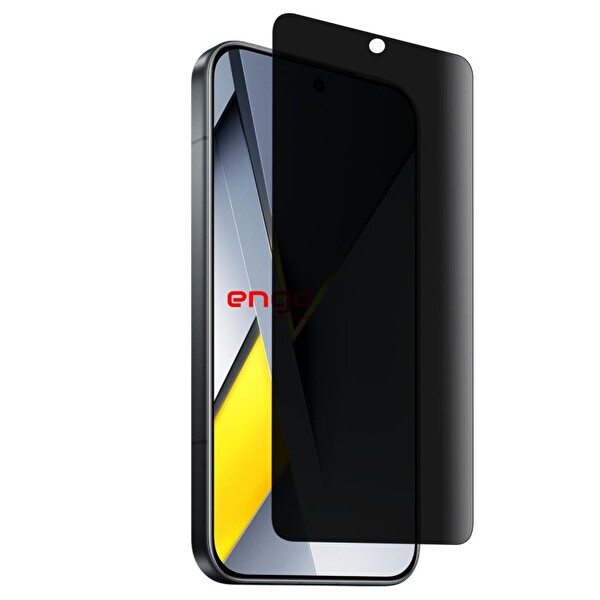 Engo Poco F8 Pro Hayalet Ekran Koruyucu 9H Nano Gizlilik Koruma