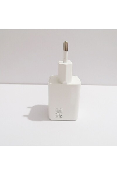 Zuidid AC99 1 PD - 1 USB Girişli 35W Uyumlu GAN Hızlı Şarj Aleti - Beyaz