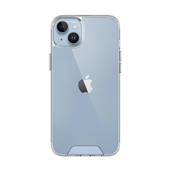 Bix iPhone 13 - 14 Uyumlu Çizilmeye Dayanıklı Transparan Ultra Şeffaf Telefon Kılıfı