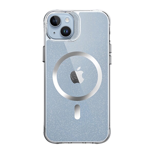 Bix iPhone 14 Plus - 15 Plus MagSafe Simli Kılıf Shock Pocket Darbe Emici Teknolojili Çizilmeye Dayanıklı