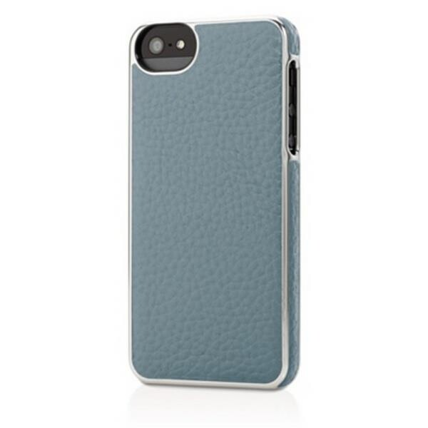 Adopted iPhone SE - 5S - 5 Deri Wrap Kılıf Açık Mavi APH11154