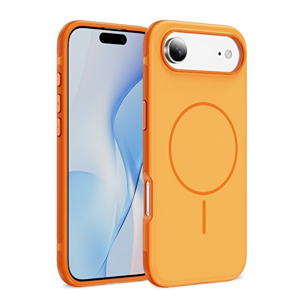 Rova iPhone 17 Air Uyumlu Magsafe Destekli Manyetik Telefon Kılıfı – Darbe Emici Kaymaz