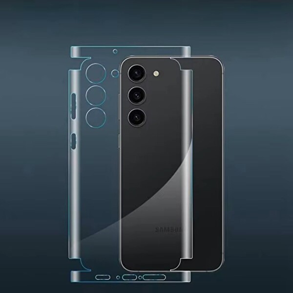 Rova Xiaomi Poco F7 Uyumlu 360 Derece Arka hidrojel Film Koruma Body Jelatin