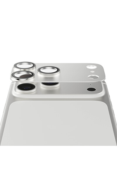 Panzerglass iPhone 17 Pro Max Fender Gümüş Lens Koruyucu