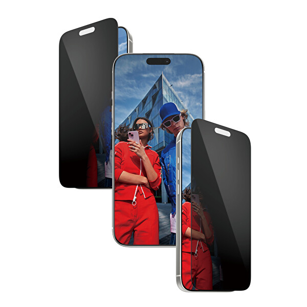 Panzerglass iPhone 17 Pro MaxÇerçeve Aparatlı 2 Yönlü Gizli - Hayalet Ekranlı Koruyucu