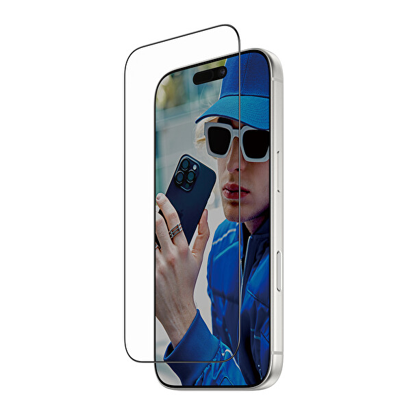 Panzerglass iPhone 17 ProSiyah Çerçeveli Ekran Koruyucu - Fastfit Kolay Kurulum Aparatlı