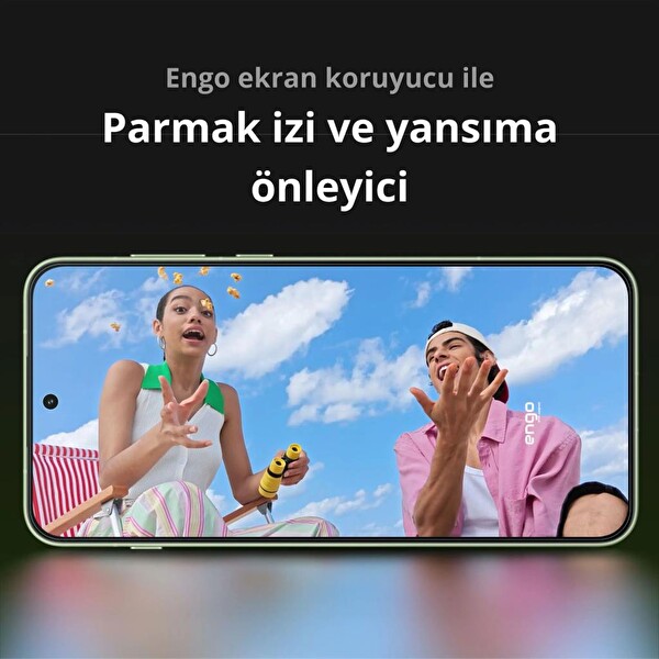 Engo OnePlus 15R Mat Ekran Koruyucu 9H Nano Şeffaf Koruma