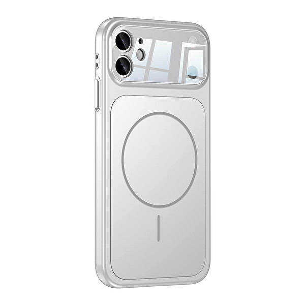 Başkenttekno iPhone 11 Uyumlu İphone 17 Görünümlü Kılıf Kablosuz Şarj Özellikli Kamera Korumalı Formen Kapak