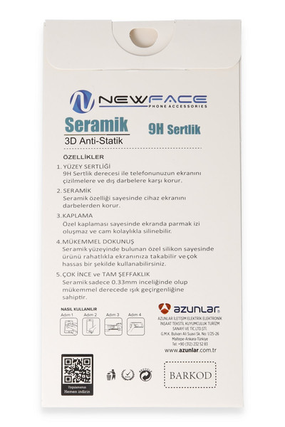 Teknoparkta Xiaomi Poco X6 Pro 3D Antistatik Seramik Nano Ekran Koruyucu 374113