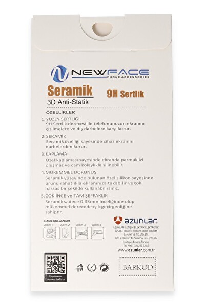 Teknoparkta Xiaomi Redmi 13 4G 3D Antistatik Mat Seramik Nano Ekran Koruyucu SPTGL