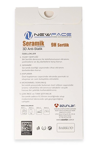 Teknoparkta Samsung Galaxy A54 5G 3D Antistatik Mat Seramik Nano Ekran Koruyucu 346109
