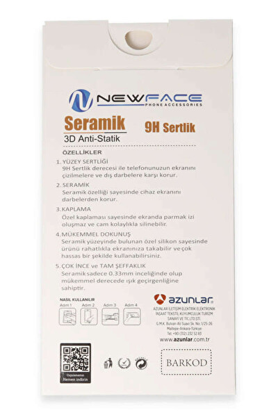 Teknoparkta Samsung Galaxy A34 5G 3D Antistatik Mat Seramik Nano Ekran Koruyucu 271094