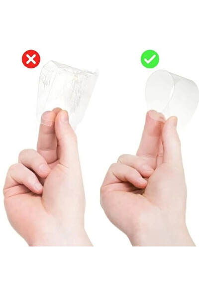 Teknoparkta iPhone 14 Pro Max Uyumlu Ultra Ince Darbe Korumalı Esnek Nano Mizer Ekran Koruyucu