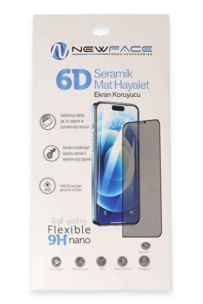 Teknoparkta Samsung Galaxy A14 4G 6D Antistatik Mat Seramik Hayalet Nano Ekran Koruyucu 24051
