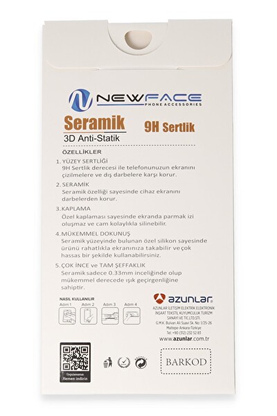 Teknoparkta Xiaomi Redmi 13c 3d Antistatik Mat Seramik Nano Ekran Koruyucu Mrayd