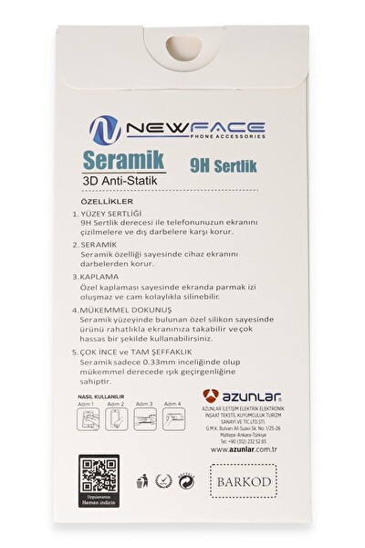Teknoparkta Xiaomi Poco X6 Pro 3D Antistatik Seramik Nano Ekran Koruyucu 441120