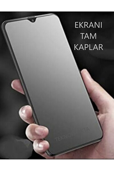 Teknoparkta General Mobile GM21 Pro Ekran Koruyucu Mat Seramik Tam Esnek Kaplayan Kırılmaz Cam