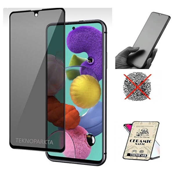 Teknoparkta Xiaomi Mi 11T - Mi 11T Pro Ekran Koruyucu Mat Seramik Tam Kaplayan Esnek Nano