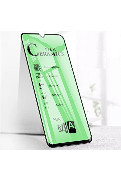 Teknoparkta Infinix Hot 8 Ekran Koruyucu Seramik Nano Cam Esnek Tam Kaplayan Kırılmaz Ekran