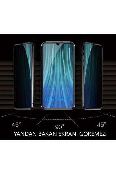 Teknoparkta Xiaomi Redmi A1 Mat Hayalet Tam Kaplayan Kırılmaz Cam Seramik Nano Ekran Koruyucu