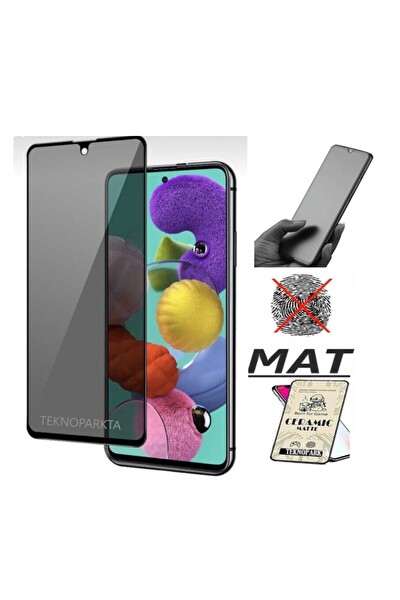 Teknoparkta Xiaomi Poco M4 Pro Ekran Koruyucu Mat Seramik Esnek Tam Kaplayan Kırılmaz Cam Nano