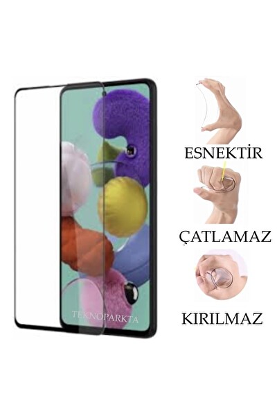 Teknoparkta Samsung Galaxy S21fe S21 Fe Ekran Koruyucu Seramik Nano Cam Esnek Tam Kaplayan Kırılmaz