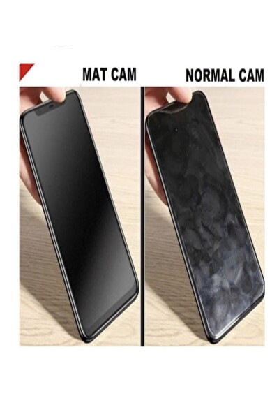 Teknoparkta iPhone 14 Mat Seramik Cam Nano Esnek Kırılmaz Full Tam Kaplayan Ekran Koruyucu