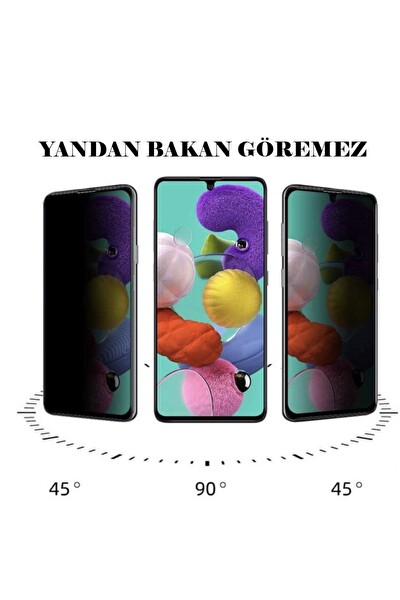 Teknoparkta Xiaomi Redmi Note 11 Pro 5g Mat Hayalet Privacy Kırılmaz Cam Seramik Ekran Koruyucu