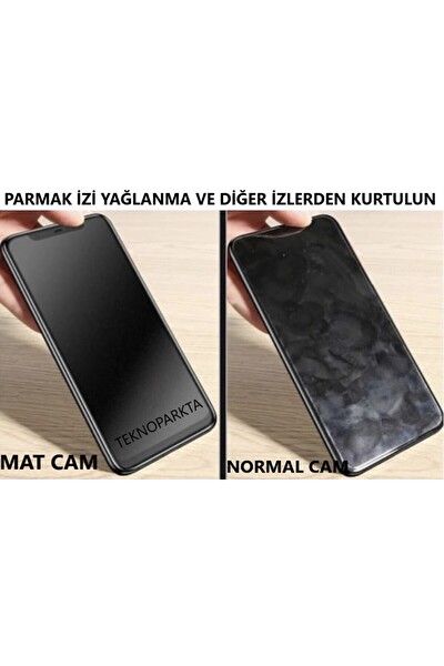 Teknoparkta Xiaomi Mi 11t - Mi 11t Pro Mat Hayalet Privacy Kırılmaz Cam Seramik Nano Ekran Koruyucu