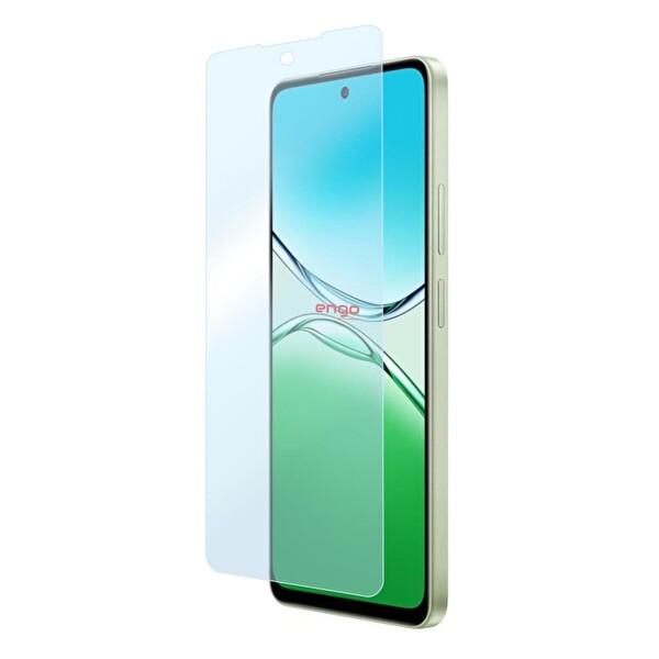 Engo Oppo A5 5G Uyumlu 9H Parlak Nano Şeffaf Ekran Koruyucu