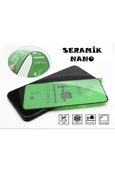 Teknoparkta iPhone 11 Pro Ekran Koruyucu Seramik Nano Cam Esnek Tam Full Kaplayan Kırılmaz