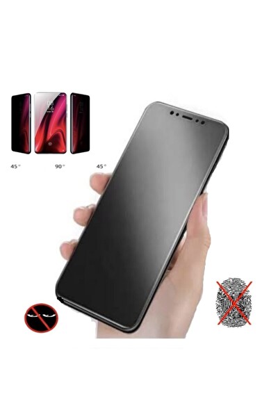 Teknoparkta iPhone 11 Pro Mat Hayalet Ekran Gizli Privacy Tam Kaplayan Kırılmaz Cam Seramik Nano Ekran Koruyucu