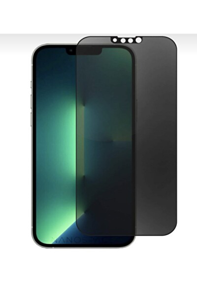 Teknoparkta iPhone 13 iPhone 13 Pro Hayalet Privacy Görünmez Tam Kaplayan Kırılmaz Cam Ekran Koruyucu