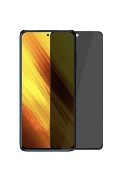 Teknoparkta Xiaomi Redmi Note 9 Pro / Note 9s Mat Hayalet Ekran Privacy Tam Kaplayan Kırılmaz Seramik Koruyucu